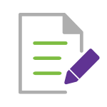 Document with Pen Icon